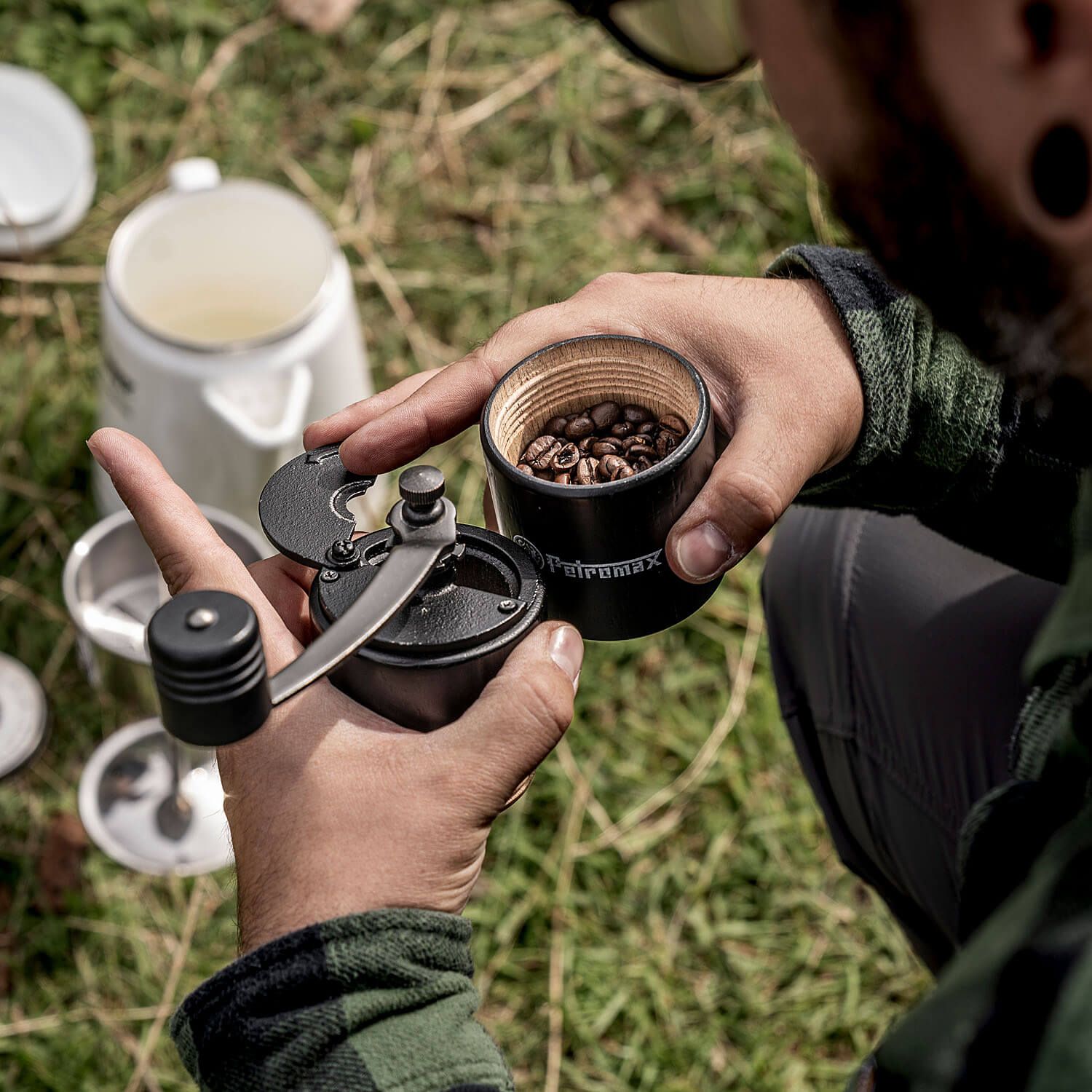Handkaffeemühle