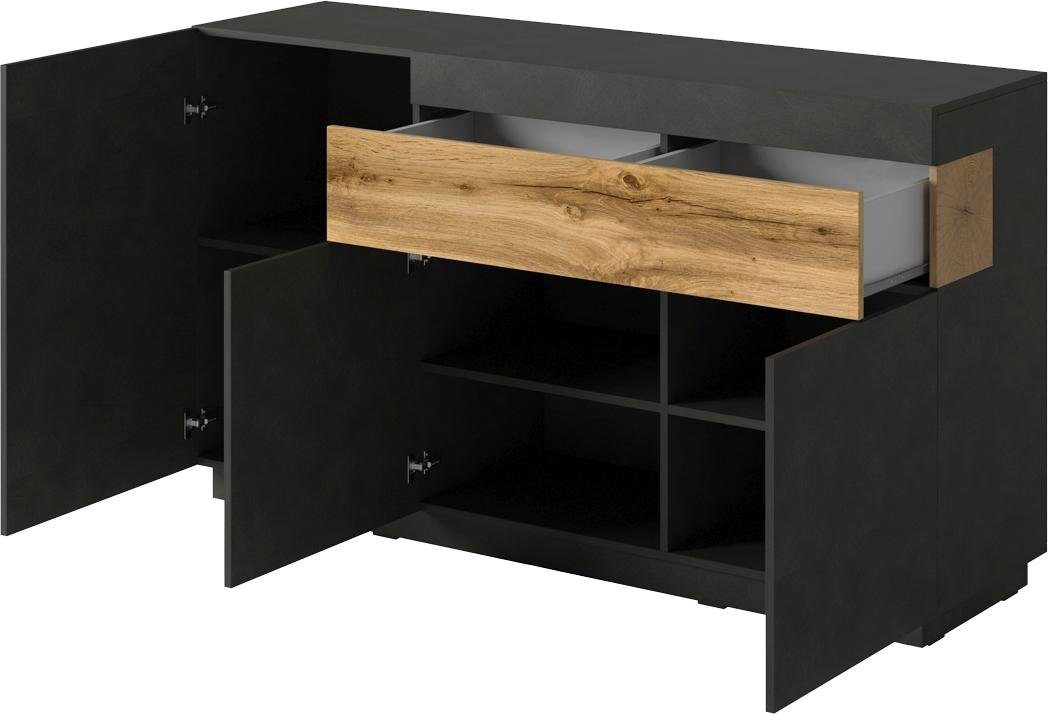 Helvetia Sideboard SILKE, Breite 150 cm