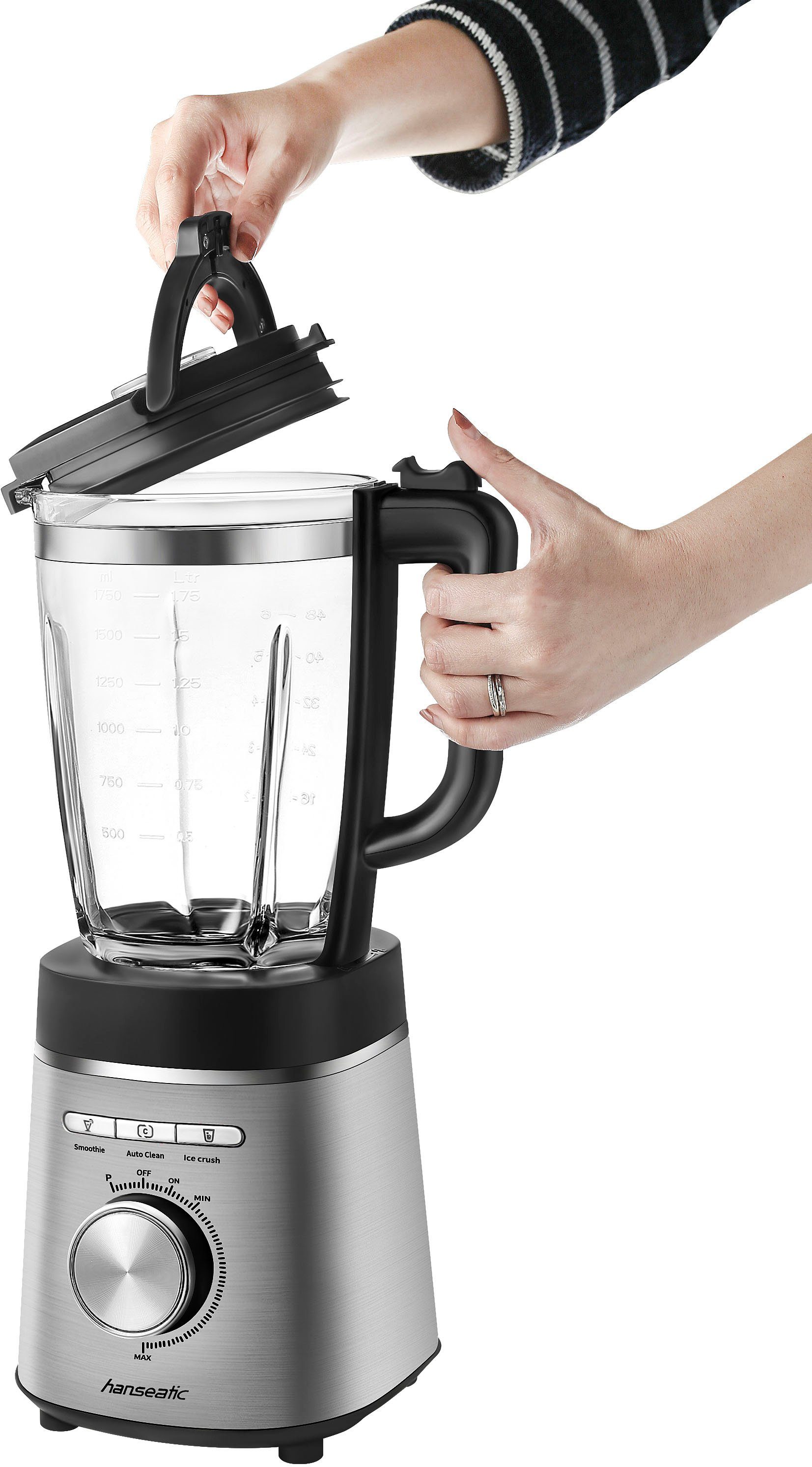 Hanseatic Standmixer HBL14001175SD, 1400 W