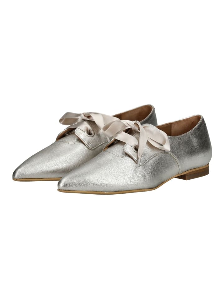 Fly London Halbschuhe in Silber günstig kaufen