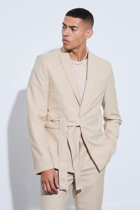 Slim-Fit Wickel-Blazer