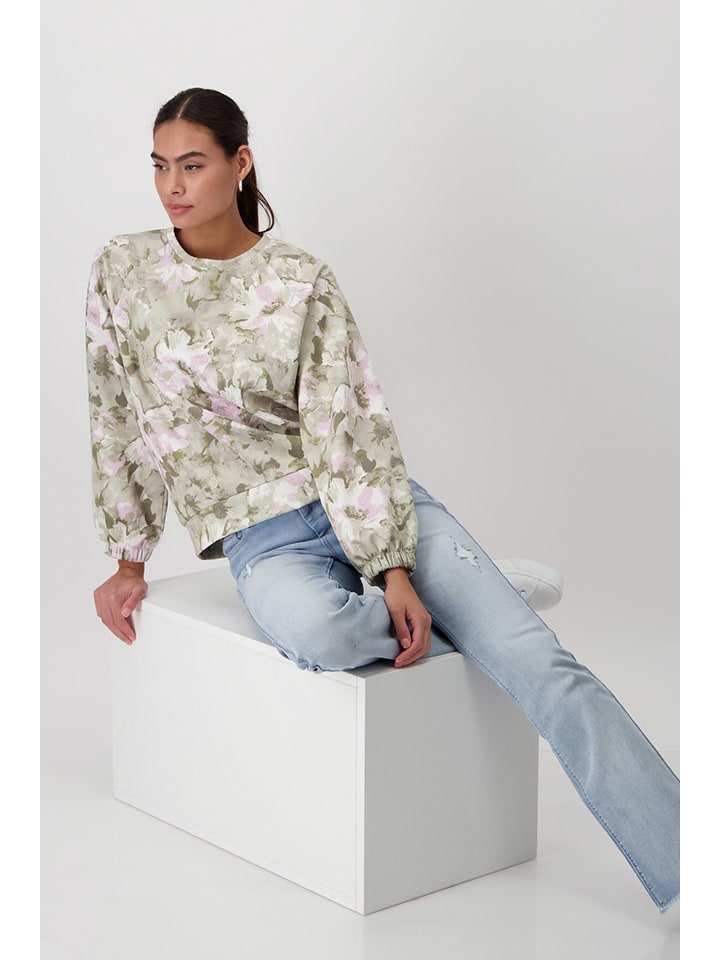 monari Sweatshirt in Grün günstig kaufen