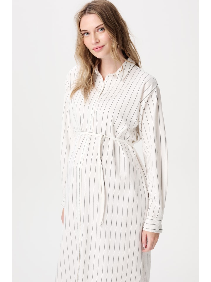 Noppies Still-Kleid Diego in Cream Thin Stripe günstig kaufen