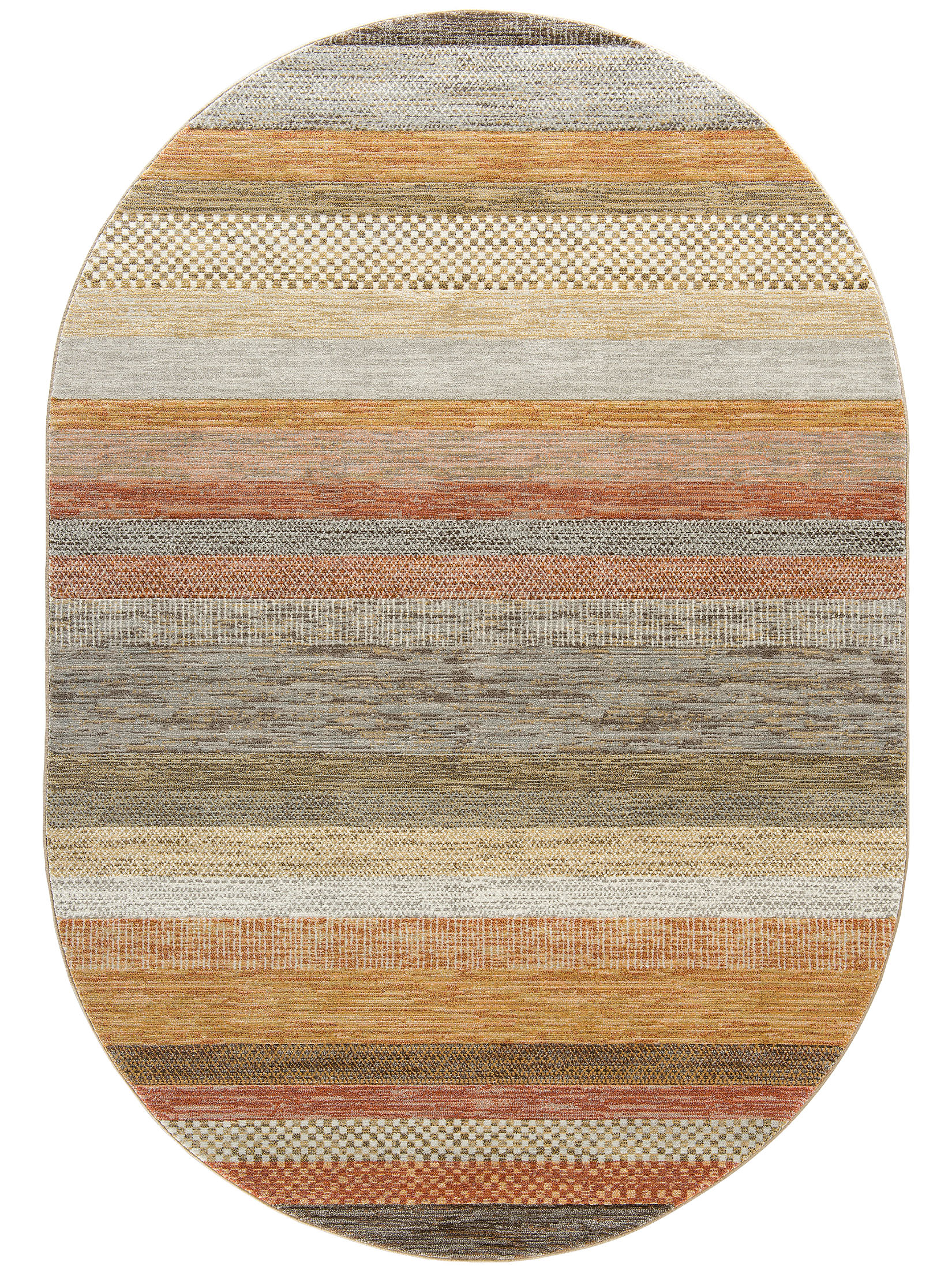 Maturin Moderner Teppich, Kupfer
