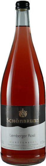 2021 Lemberger Rosé feinherb 1,0 L - Weingut Schönbrunn