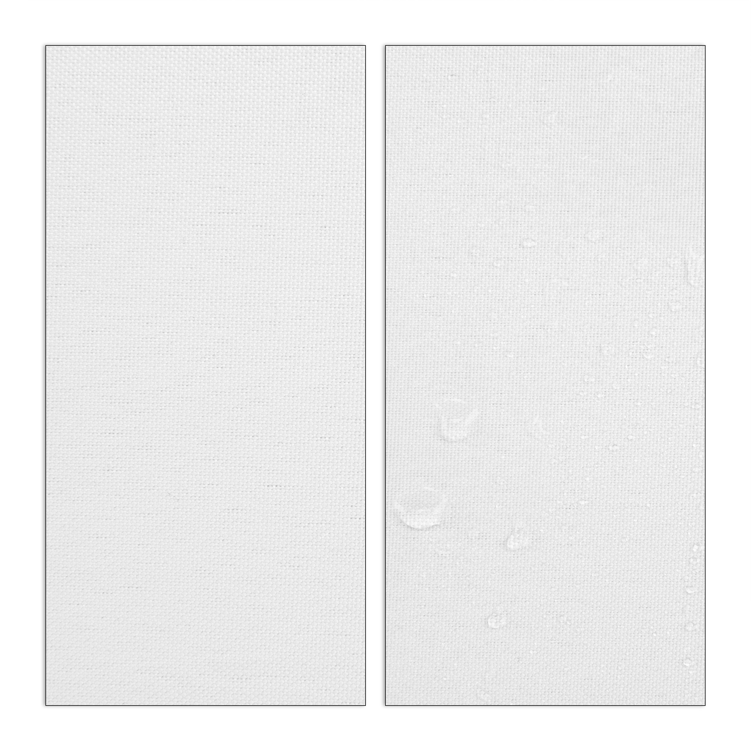 relaxdays Sonnensegel Sonnensegel Dreieck weiß, 3 x 3 x 3 m