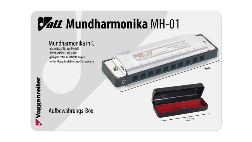 Voggenreiter - VOLT Mundharmonika MH01