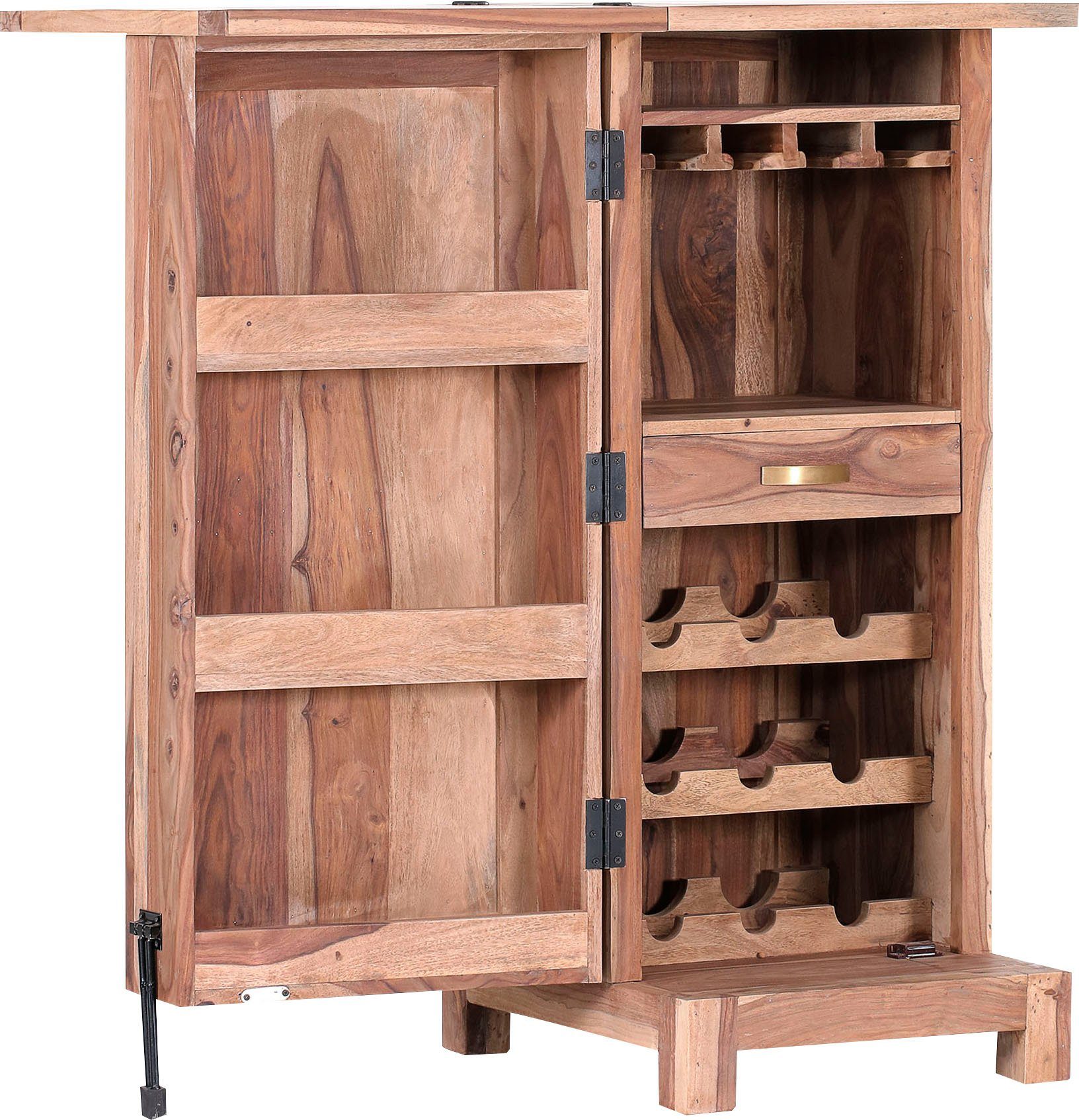 Gutmann Factory Barschrank Zulu mit Wiener Geflecht