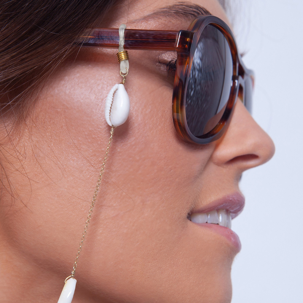 Elli Elli Accessoires de Bijouterie Collier à lunettes pour femmes - Tendance estivale Bijoux