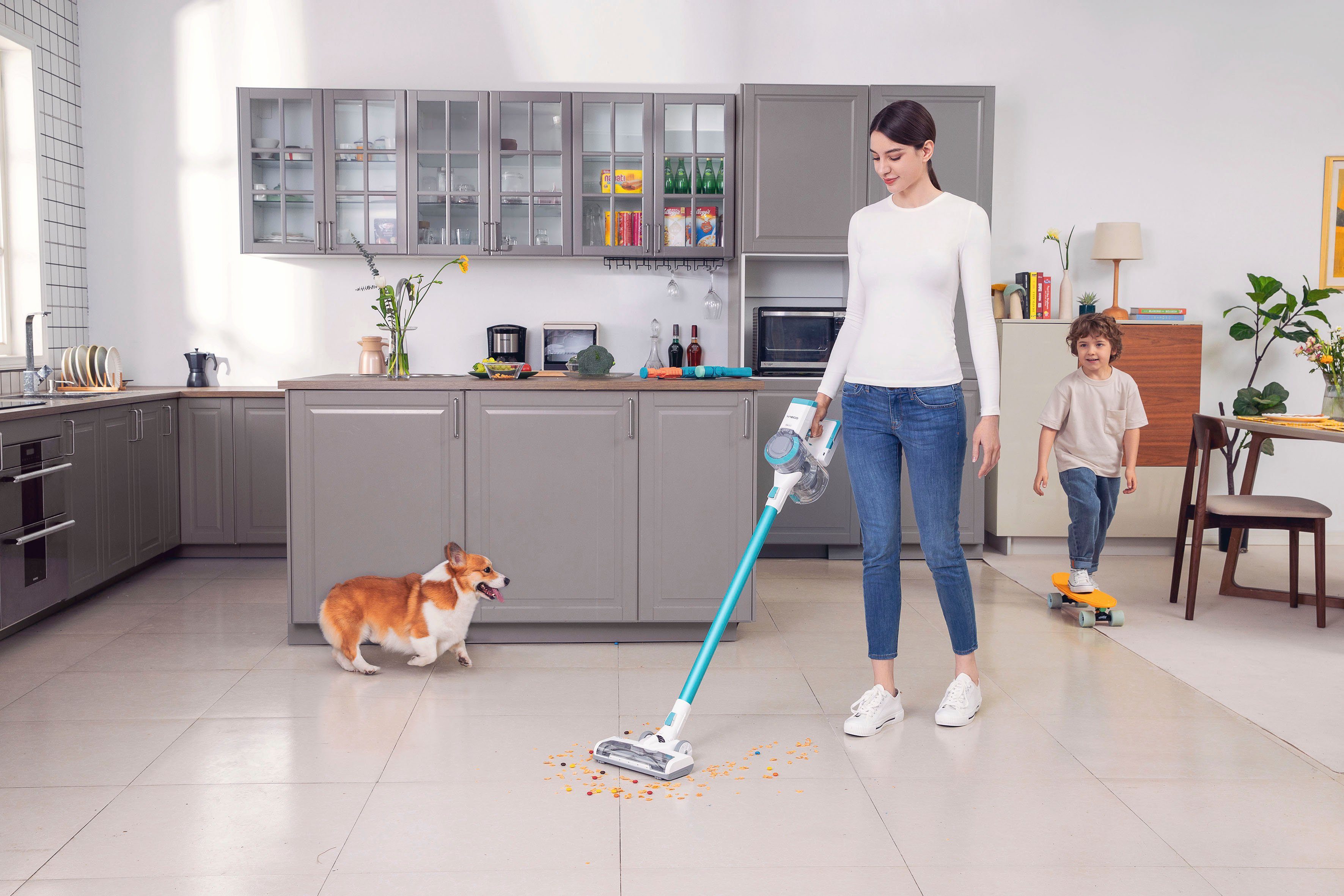 Tineco Akku-Stielstaubsauger PWR Hero 11, 450 W, beutellos