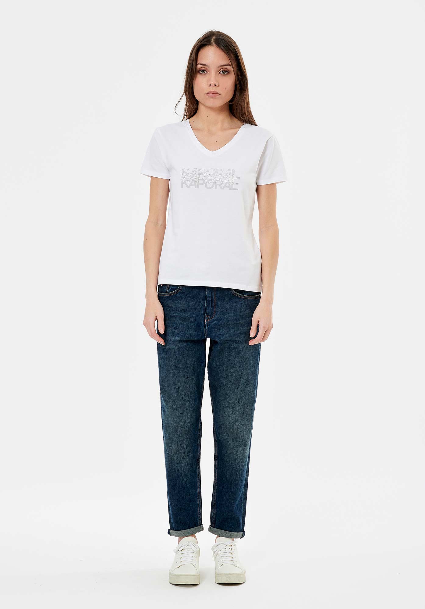 LEA    T-shirt blanc Femme