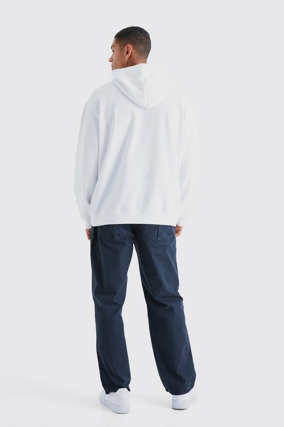 Oversize Hoodie mit lizenziertem Iron Man Print