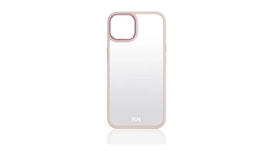 FUN CAMERA PROTECT COVER CLEAR Pink für Apple iPhone 13