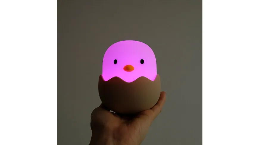 MegaLight LED Küken Nachtlicht EGGY EGG RGB dimmbar mit Akku