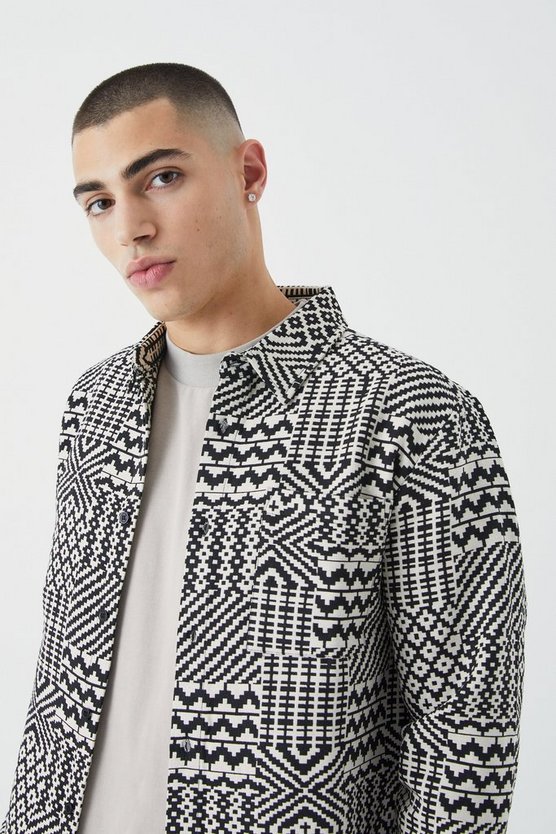 Jacquard Overshirt