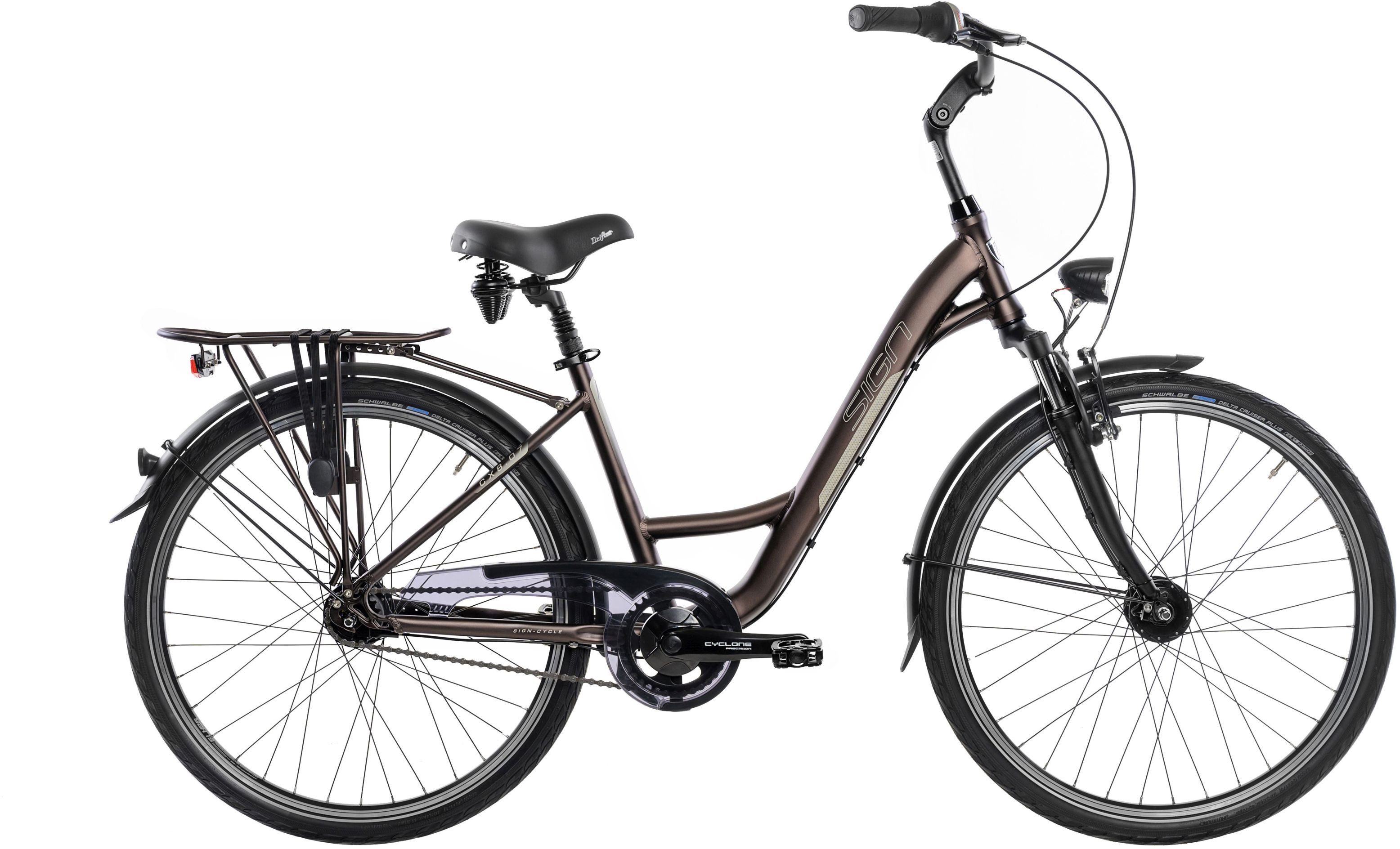 SIGN Cityrad, 7 Gang Shimano NEXUS SG-C3001-7C Schaltwerk