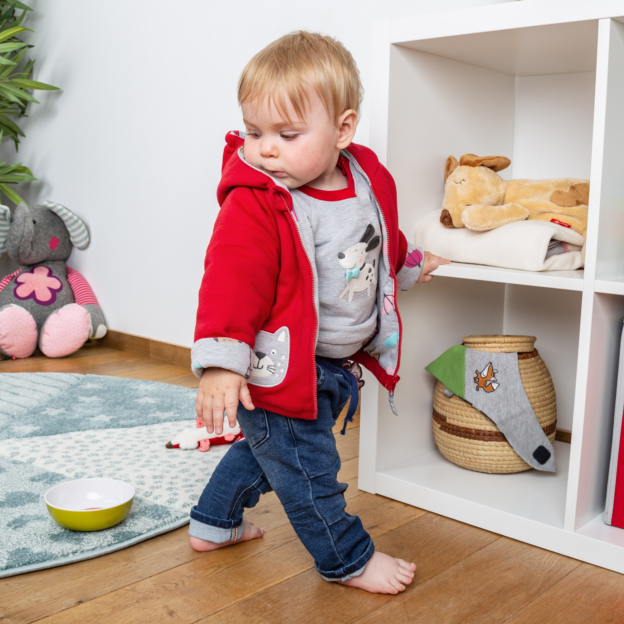 Babyjeans zum Krempeln