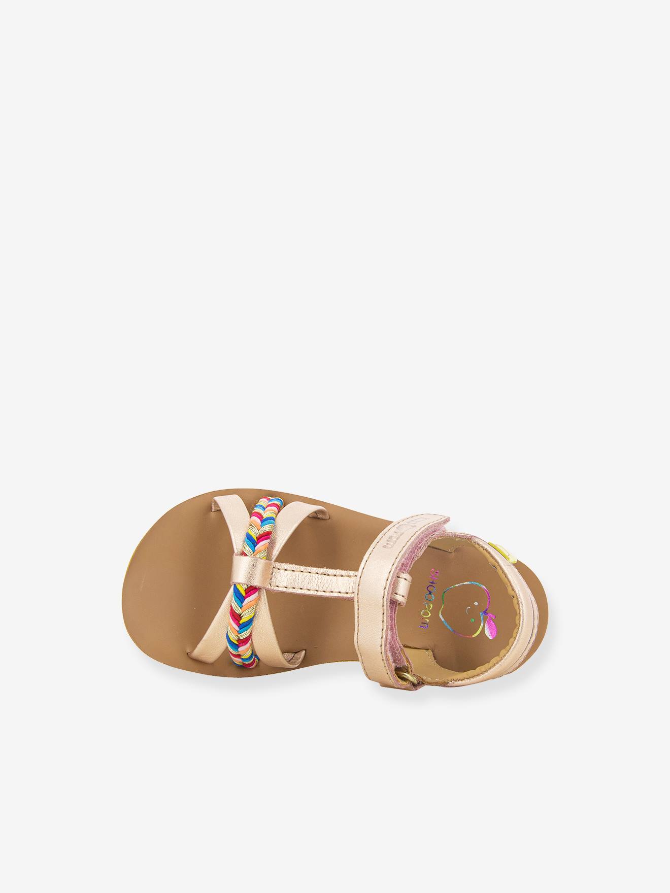 Sandales enfant Goa Salomé SHOO POM® caramel