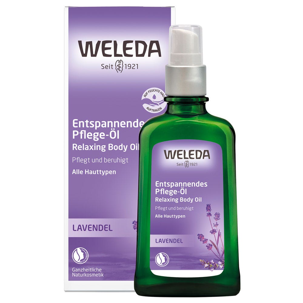 Weleda LAVENDEL Entspannendes Pflege-Öl 100 ml