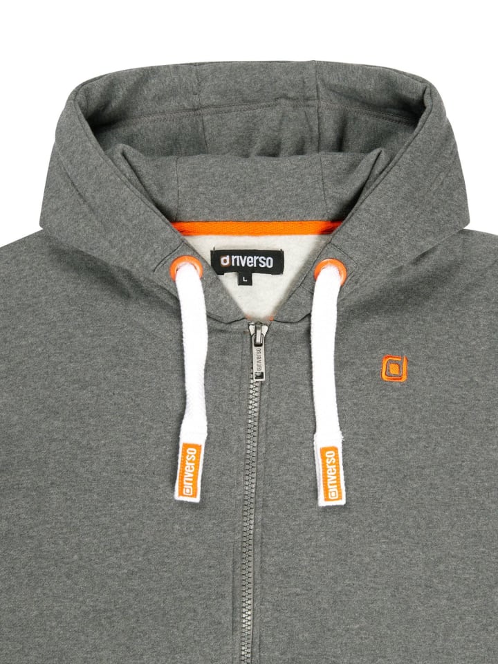 riverso  Sweatjacke RIVNoah in Grau günstig kaufen