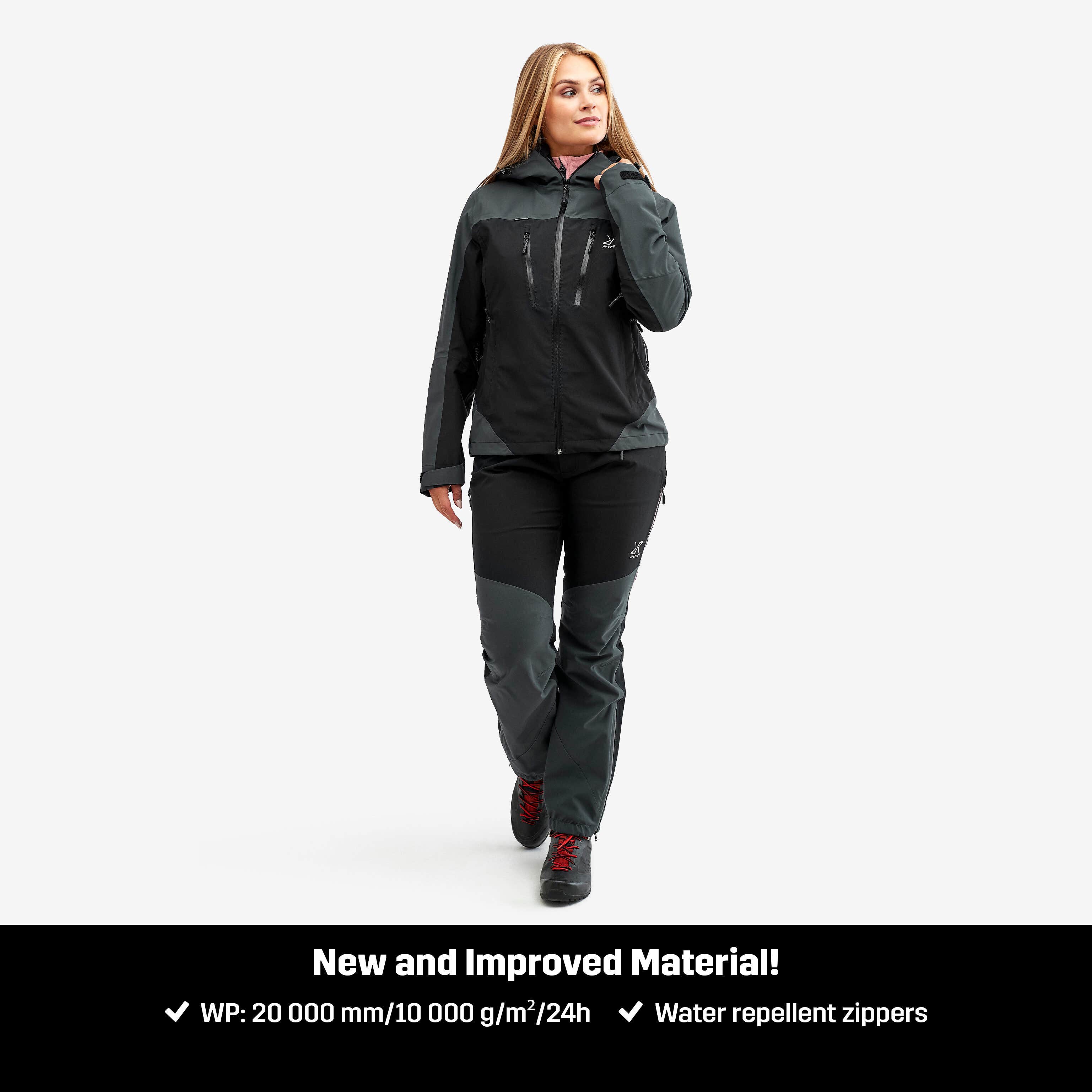 Silence Proshell Jacket Femme Black