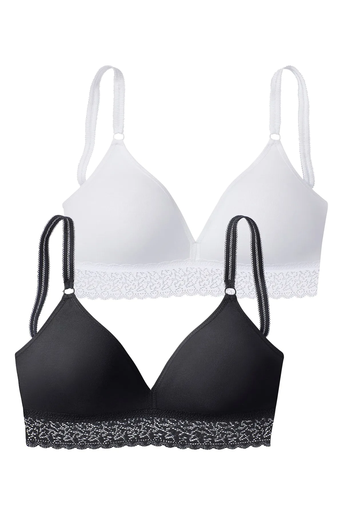 PETITE FLEUR  BH - Schwarz - Unifarben