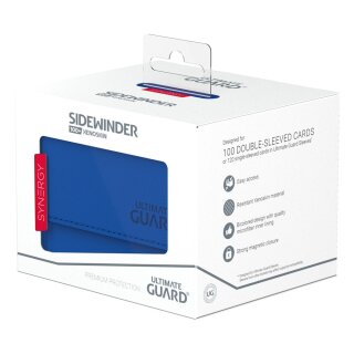 Ultimate Guard Sidewinder 100+ XenoSkin Synergie - Blau/Rot