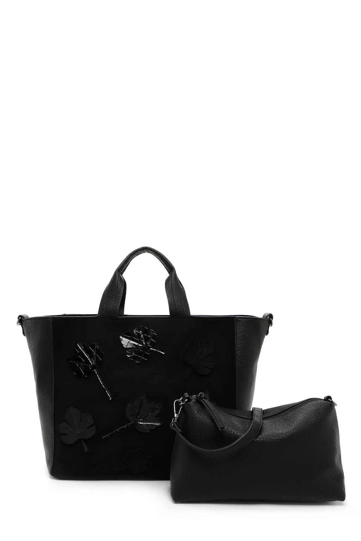 Tamaris  Handtasche - Schwarz - Geblümt