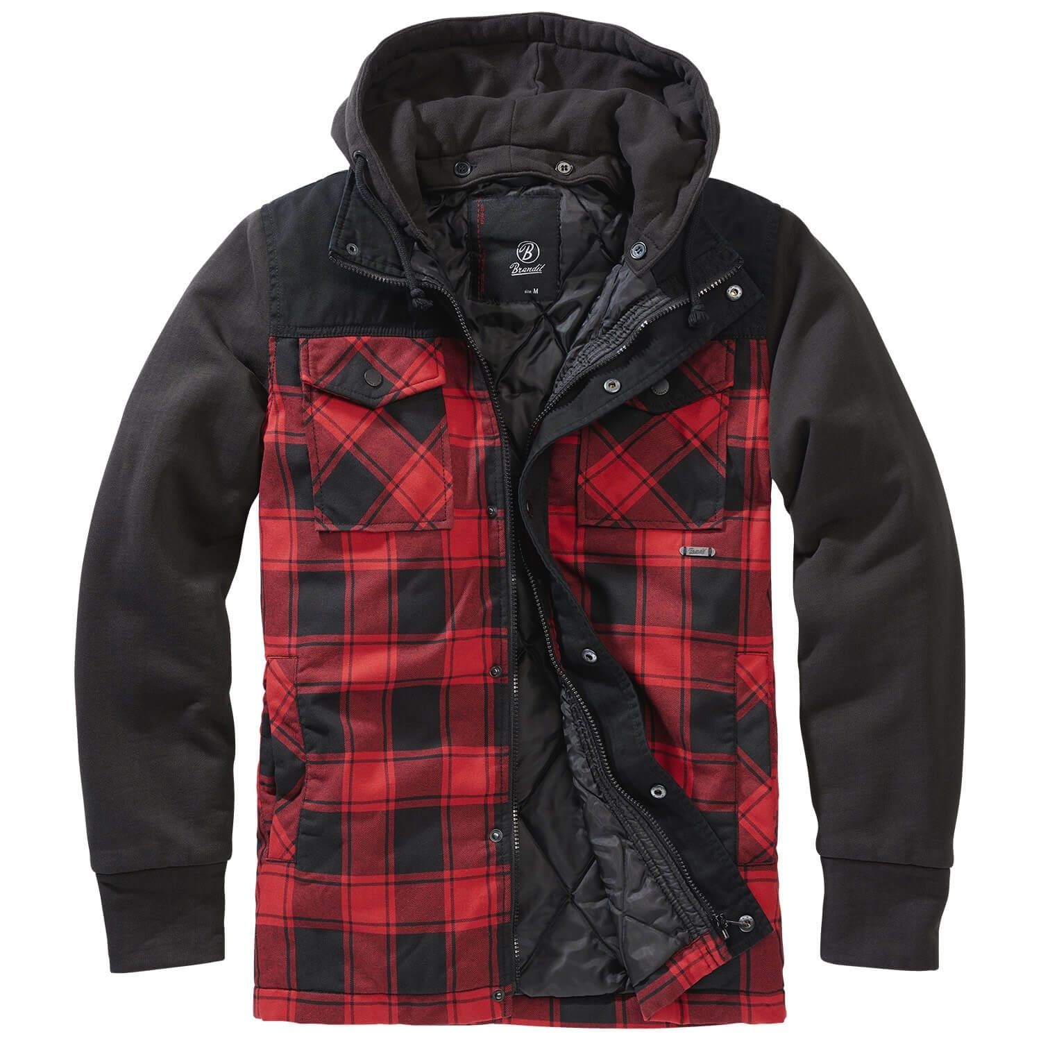 Jervis Checked Hooded Jacket