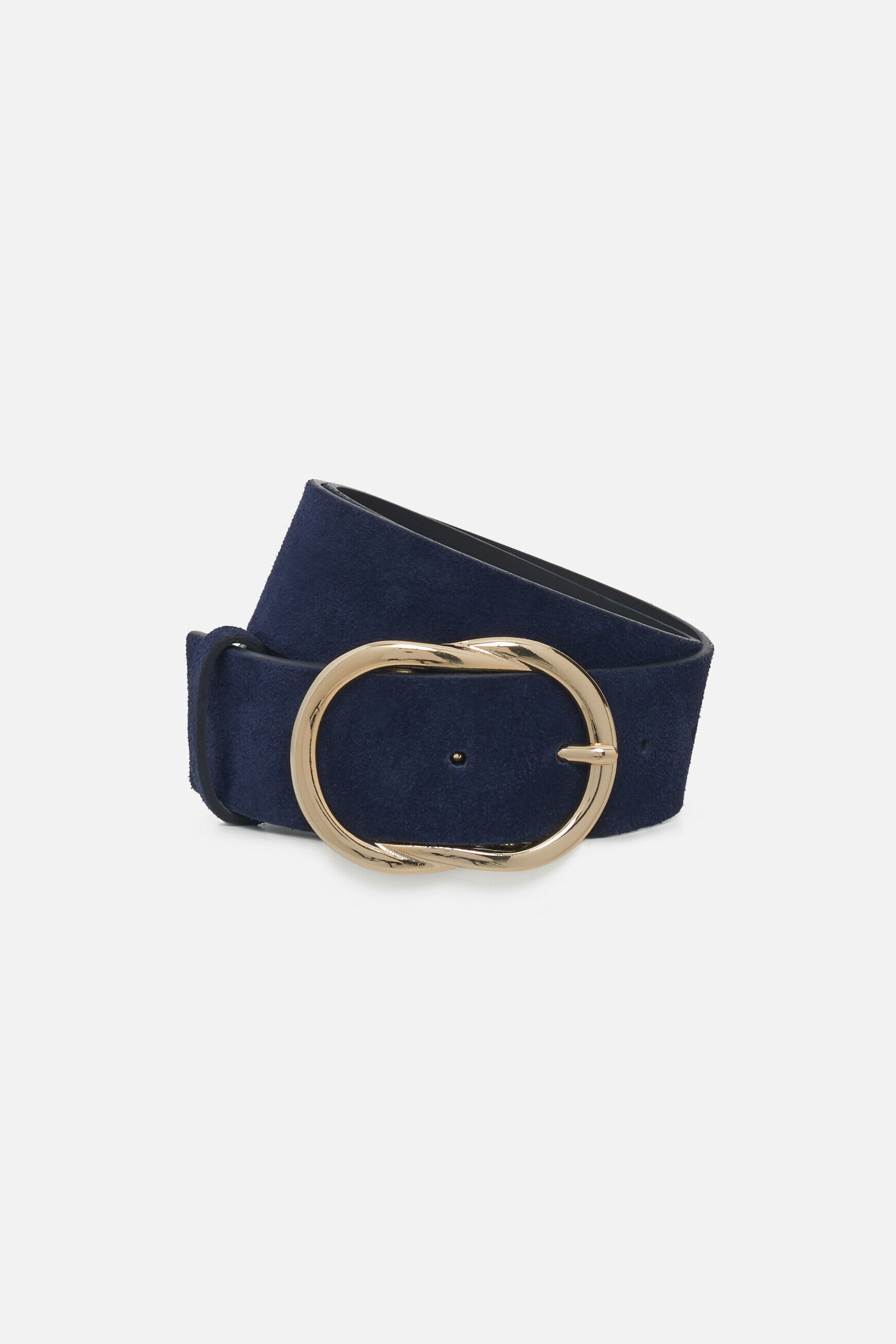 Ceinture bonnie bleu marine femme