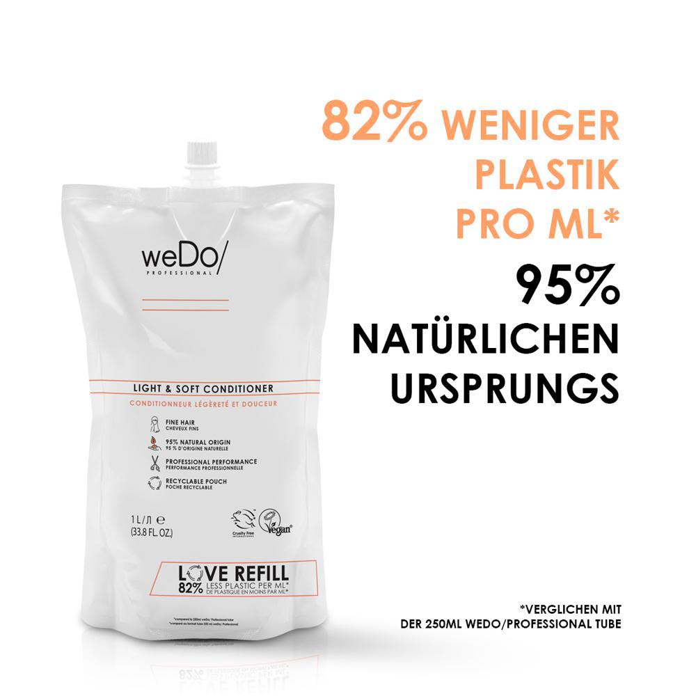 weDo Professional Light & Soft Conditioner Refill 1000 ml