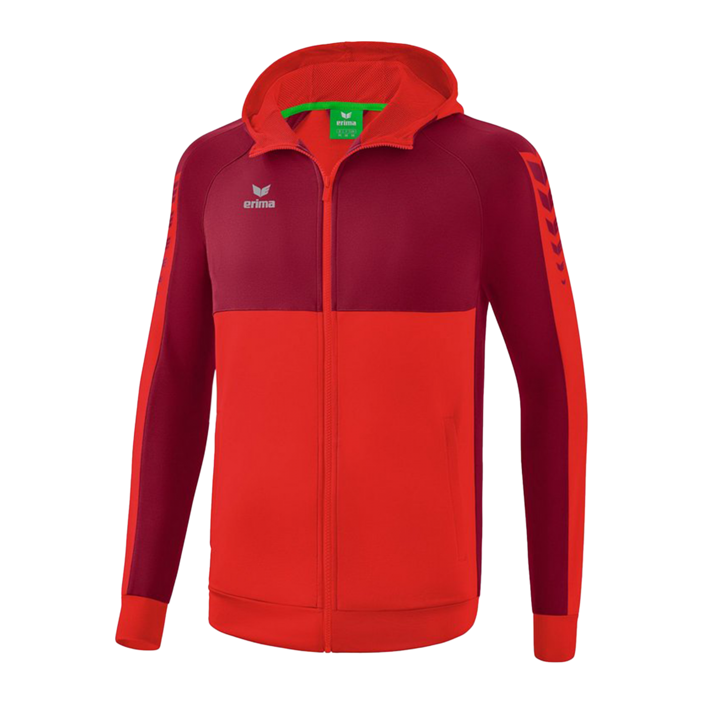 Erima SIX WINGS Kapuzenjacke Rot