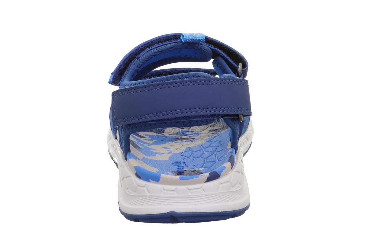 CRISS CROSS - BlauSandale mit Klettverschluss