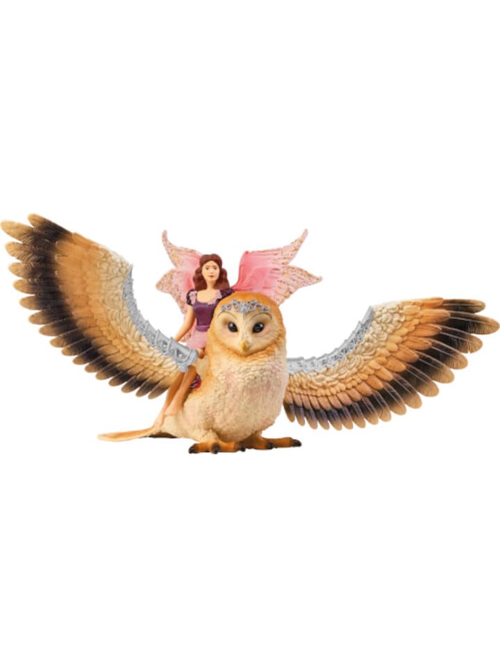 Schleich Spielfigur bayala® 70789 Elfe auf Glitzer-Eule - 3-12 Jahre günstig kaufen onesize