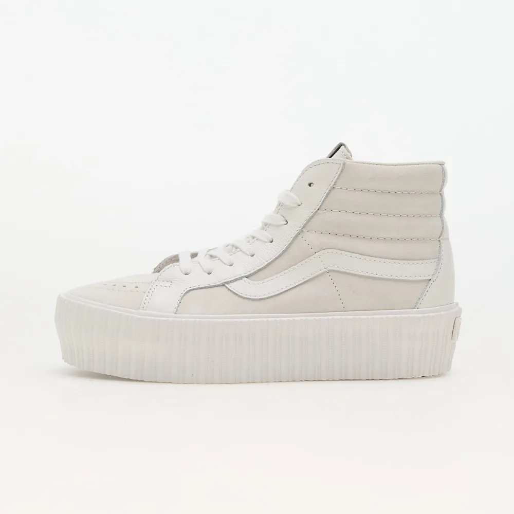 Vans Sk8 Hi Reissue 38 Platform LX Suede Leather Ivory VN000CNFIVR1 / weiss