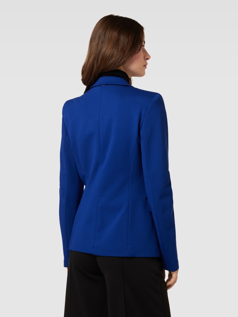 Blazer mit doppelreihiger Knopfleiste in royalblau
