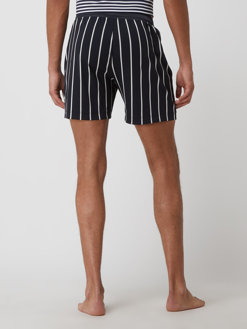 Pyjama-Hose aus Baumwolle Modell 'Valsted' in dunkelblau