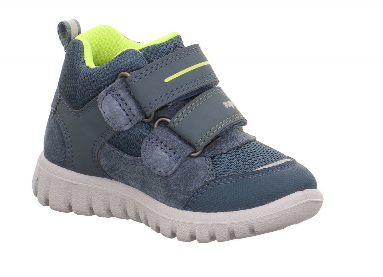 SPORT7 MINI - Blau/GelbSneaker high mit Klettverschluss