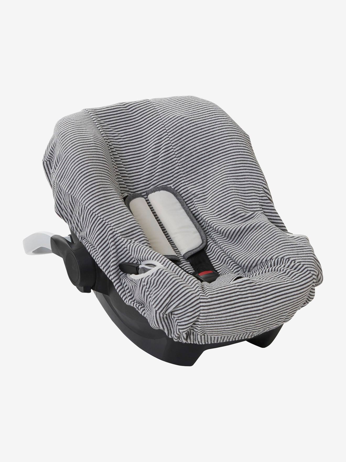 Vertbaudet Schonbezug für Babyschale Gr. 0+ - dunkelrosa