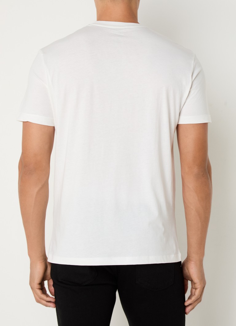 Tricou Armani Exchange cu logo flocat
