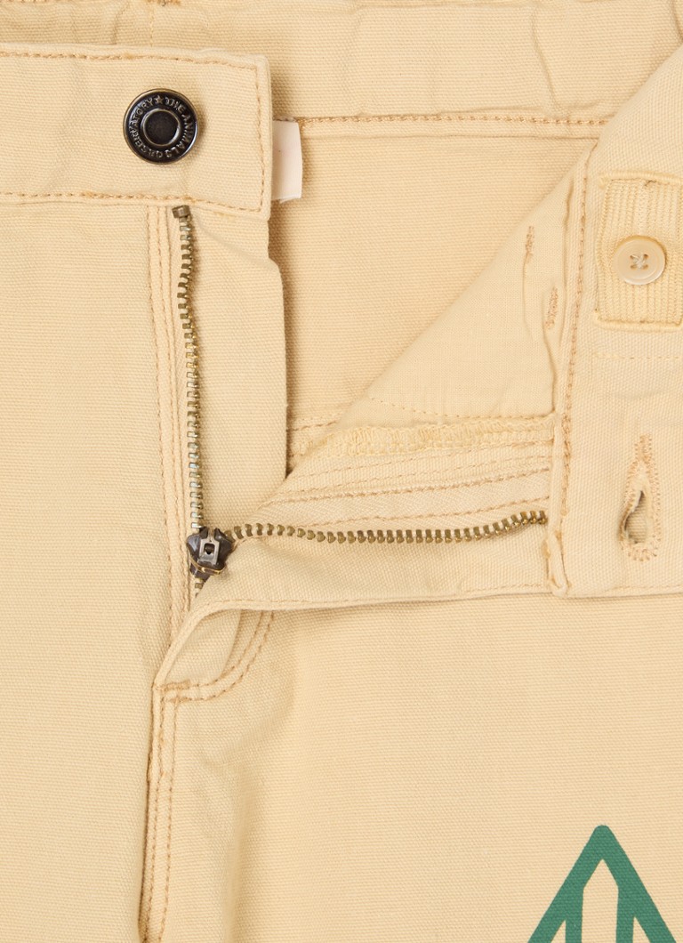 Die Animal Observatory Cargohose mit geradem Schnitt und Logo