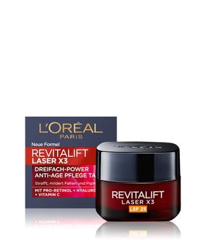 L'Oréal Paris Revitalift Laser X3 Dreifach-Power Anti-Age Tagespflege LSF25 Gesichtscreme-50 ml