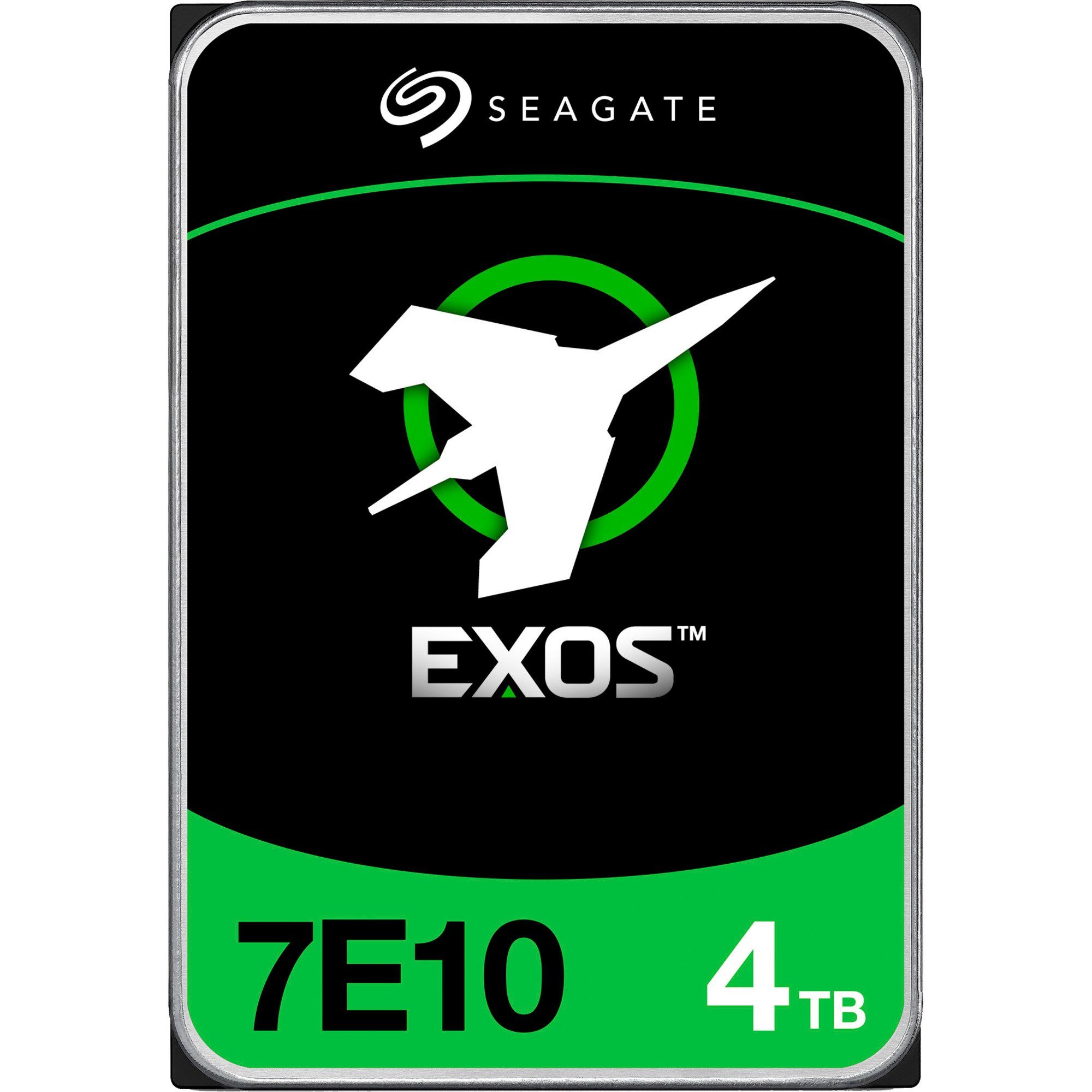 Seagate Seagate Exos 7E10 4 TB, Festplatte, (SATA 6 Gb/s, HDD-Festplatte (4.000 GB) 3,5