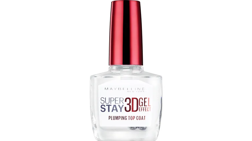 MAYBELLINE NEW YORK Nagellack Superstay 7Tage 3D Gel Top Coat 10 ml