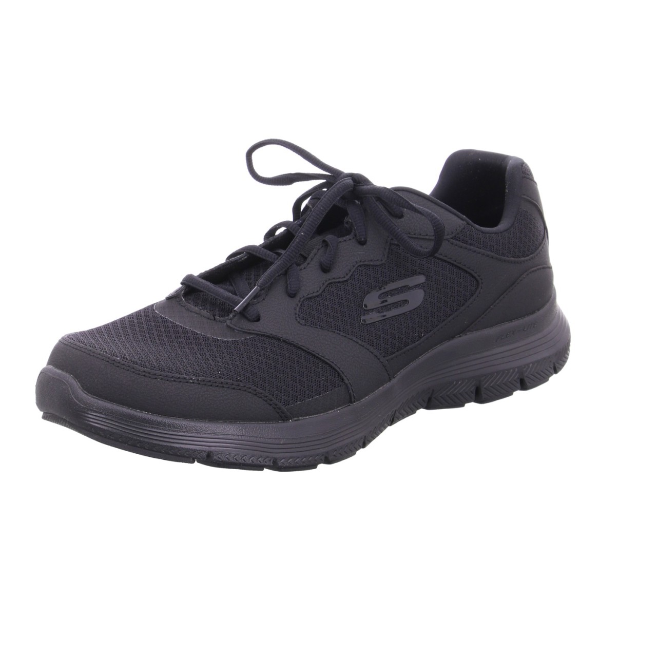 SKECHERS Freizeit Schnürer schwarz