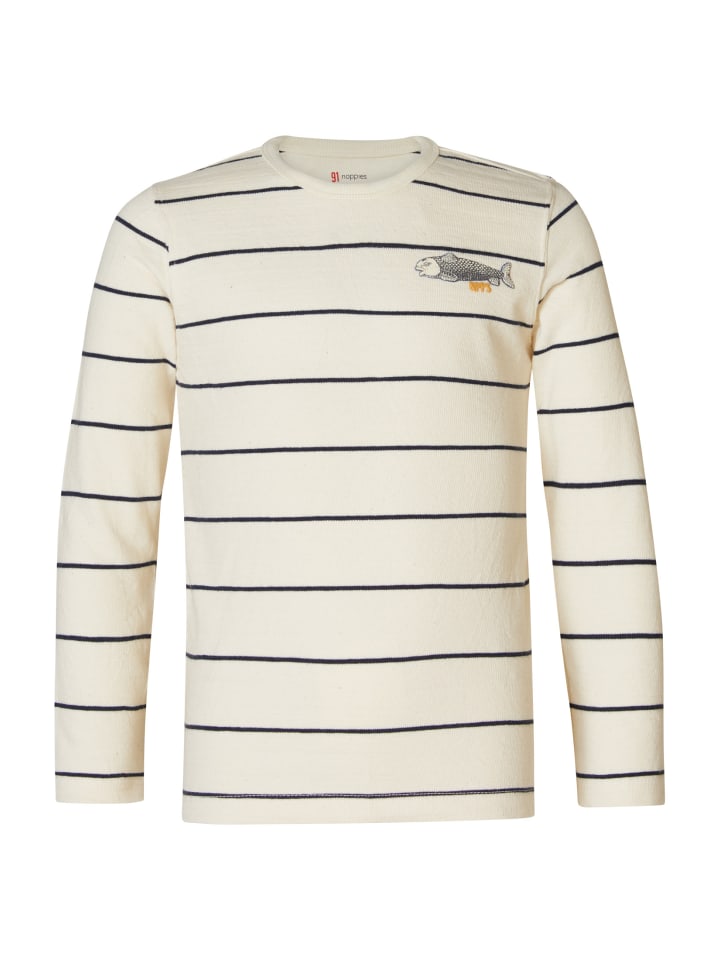 Noppies Langarmshirt Hacino in Fog günstig kaufen