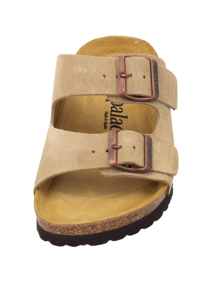 palado Pantoletten in Beige günstig kaufen