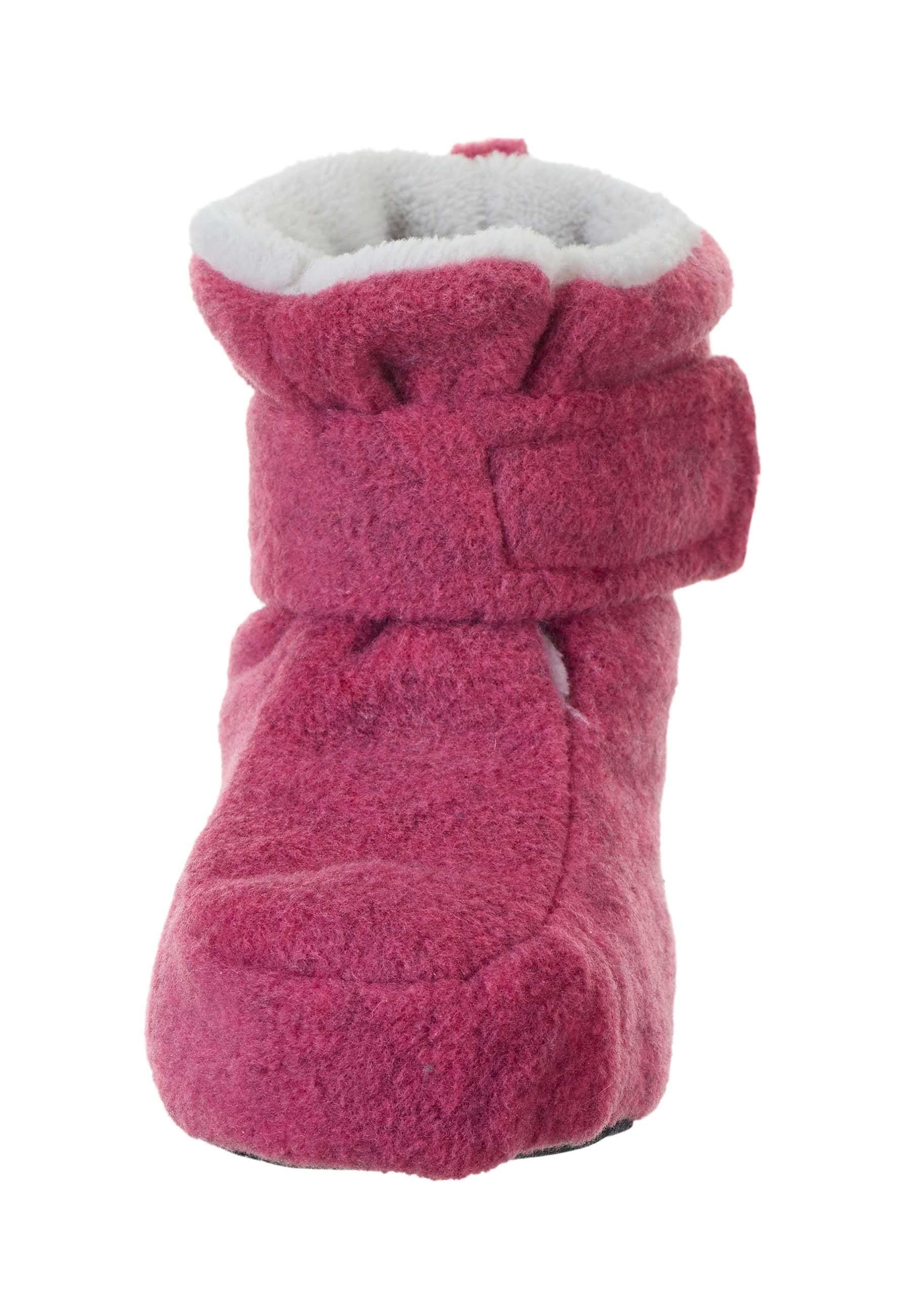 Baby-Schuh aus Microfleece mit Klettverschluss