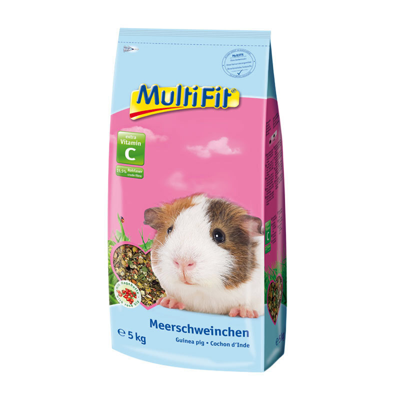 MultiFit Hauptfutter MultiFit Nagerfutter für Meerschweinchen 5 kg