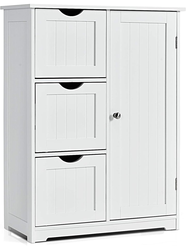 COSTWAY Badezimmerschrank in Weiß günstig kaufen 60 cm